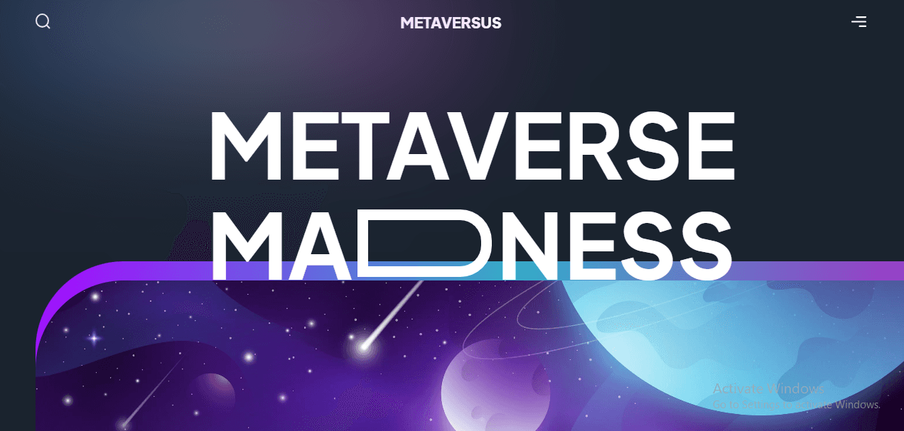 Metaverse Website